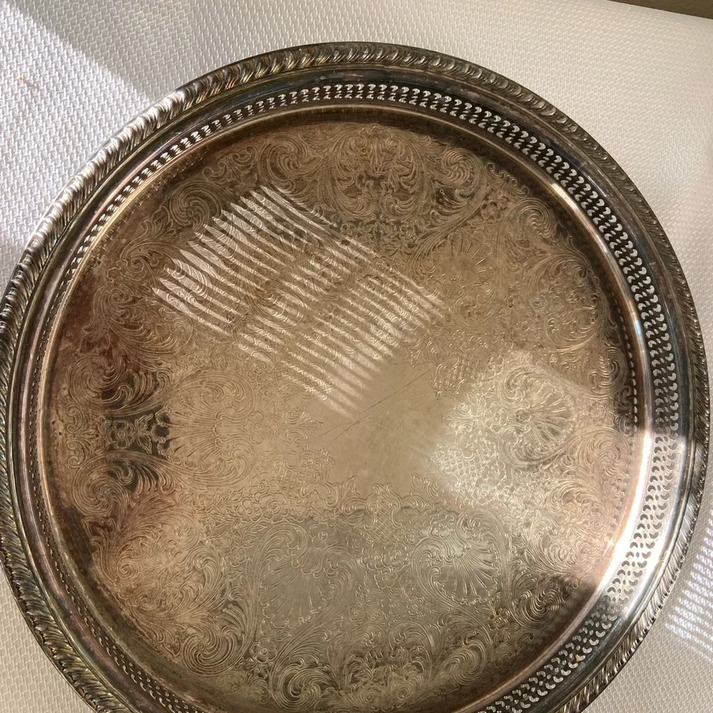 Silver Plated made in U.S.A. 15” Tea server